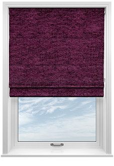 Maurice, Aubergine - Roman Blind